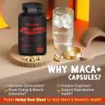 Xemenry Peruvian Black Maca Capsules